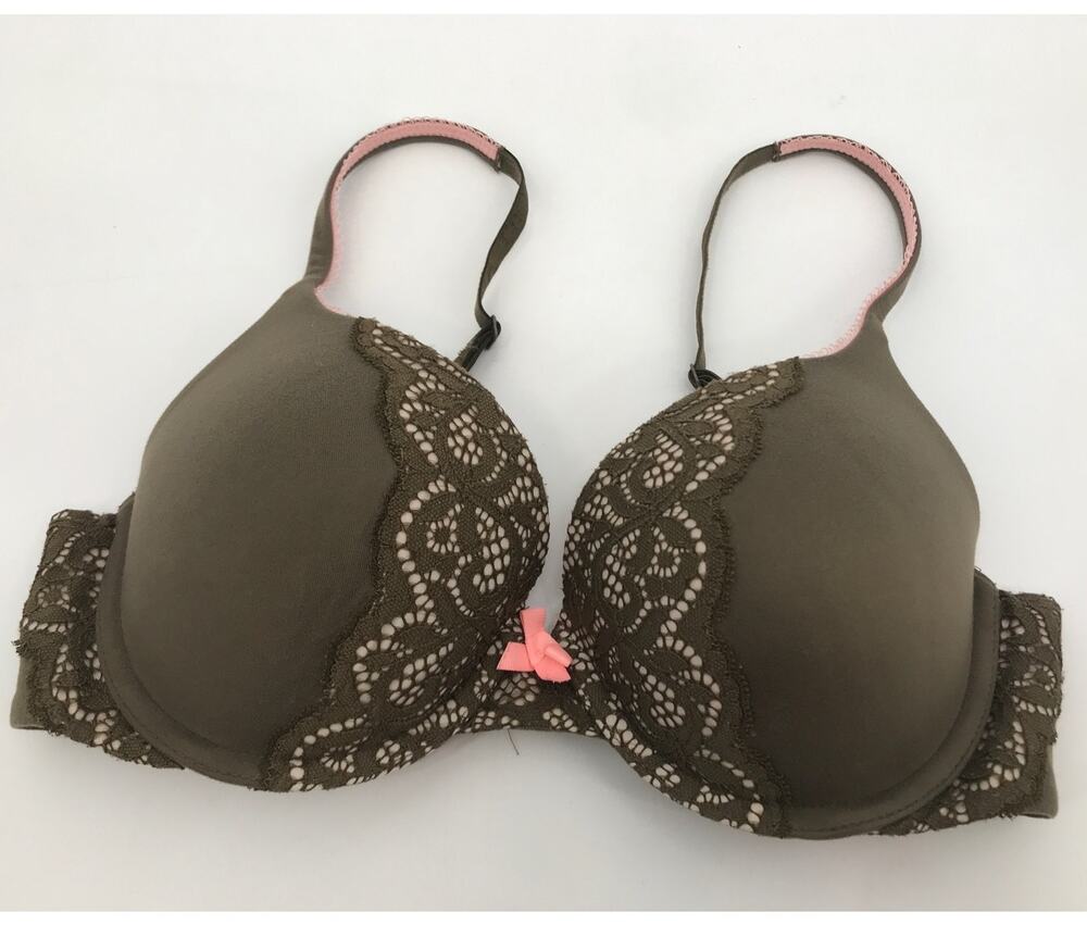 Victoria's Secret Body By Victoria Perfect Shape Padded Push Up Bra Size 34C